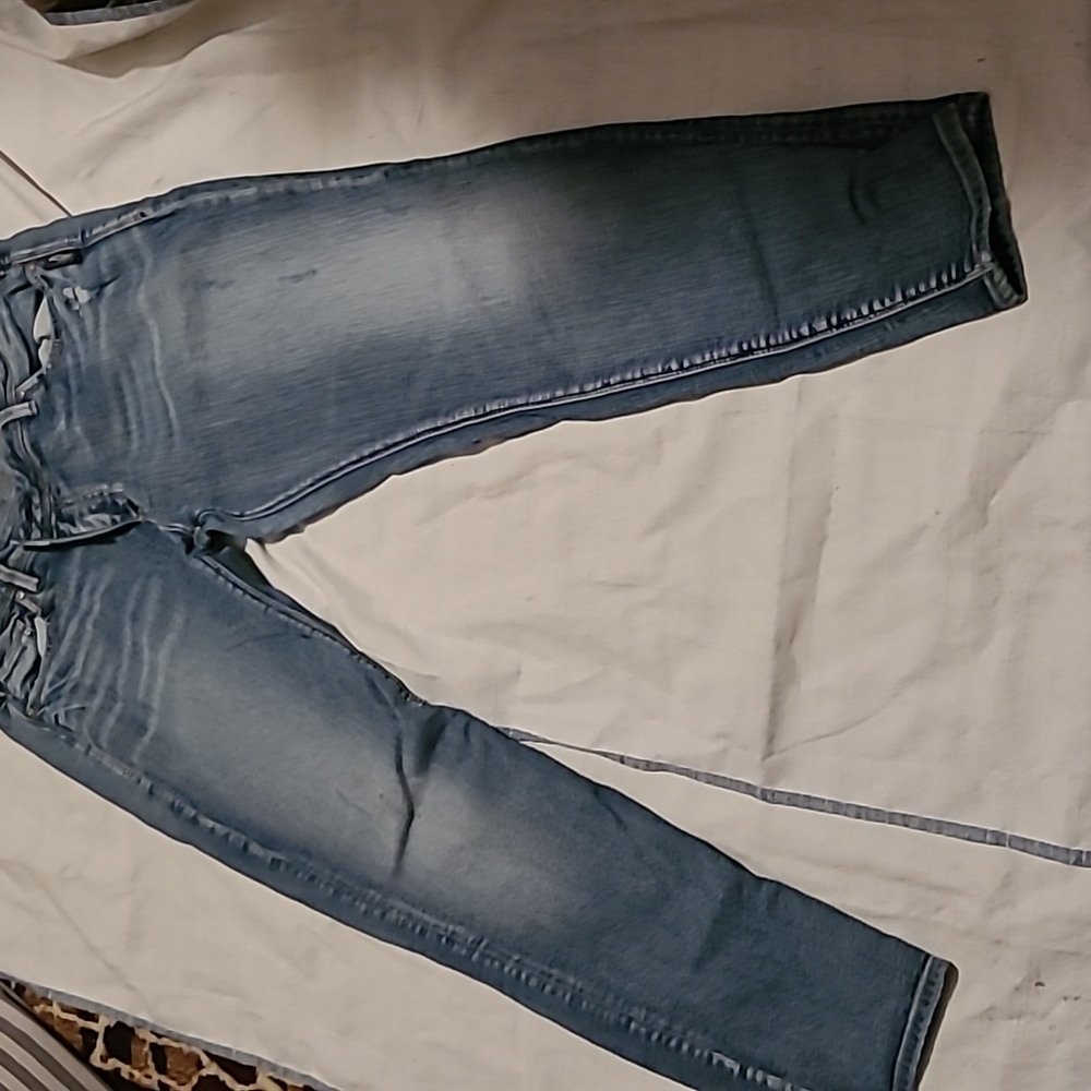 Silver jeans